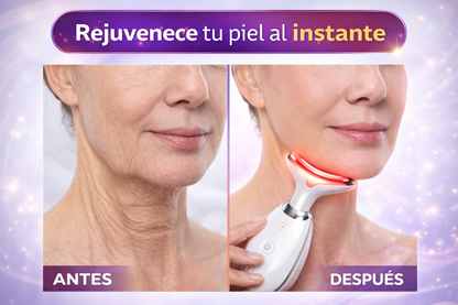 Masajeador Facial Reafirmante LED