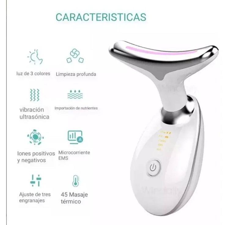 Masajeador Facial Reafirmante LED