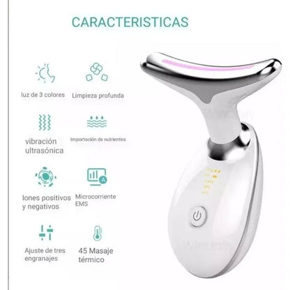 Masajeador Facial Reafirmante LED